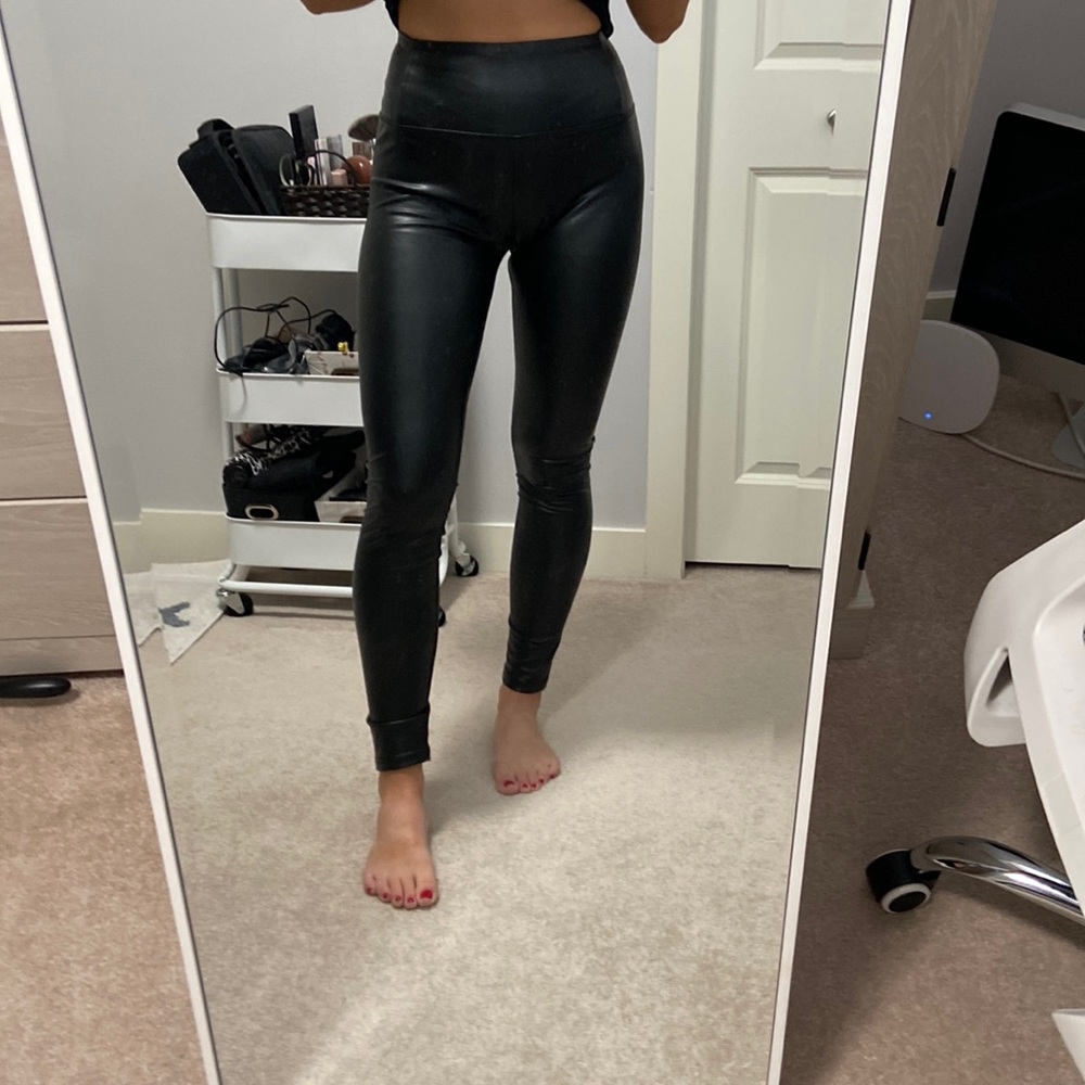 7 for All Mankind Faux Leather Leggings